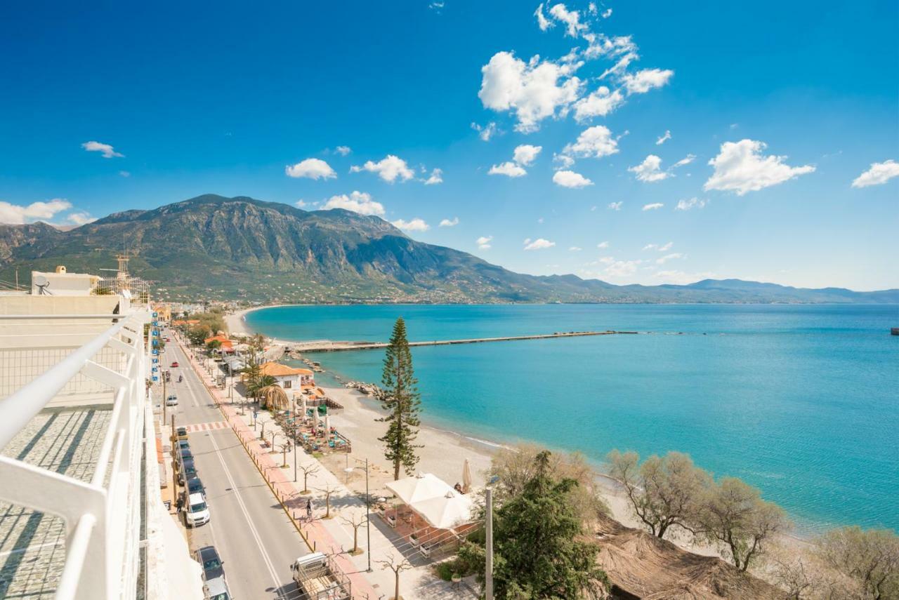 Seafront Penthouse Leo Apartamento Calamata Exterior foto